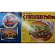 fatburger beef patties burger calories