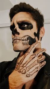 scary halloween makeup looks for guys
