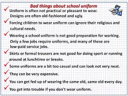 uniform powerpoint presentation