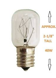 New 40w Bulb For Ge Microwave Lamp Part Number Wb25x10030 Ebay