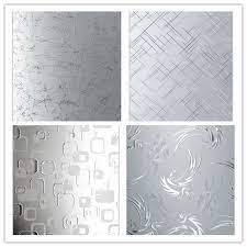 4 12mm Acid Etched Pattern Glass And