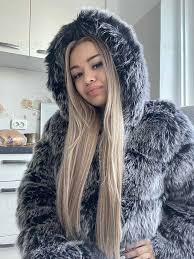 Womens Fur Faux Fur Winter Furry