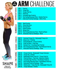 The Super Sweaty 30 Day Arm Challenge That Will Sculpt Your