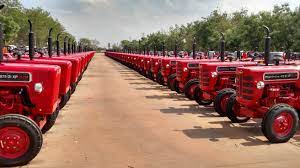 mahindra tractors farms growth in