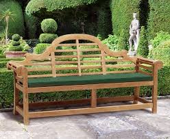 Teak Lutyens Style Garden Bench 1 95