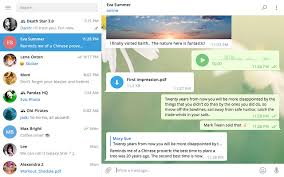 Try the latest version of telegram for desktop 2021 for windows. Telegram Desktop