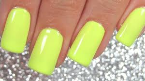paint my nails neon yellow nail show