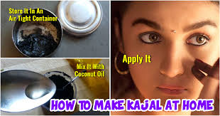 how to remove kajal properly without