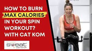 burn max calories in your spin workouts