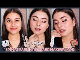 l oreal paris one brand makeup tutorial
