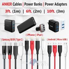 Details About Anker Iphone Android Samsung Usb Cable Charger Lightning Type C Lo Retractable Phone Cord Idea Apple Charger Iphone Charger Cord Iphone Cable