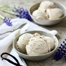homemade dairy free vanilla ice cream