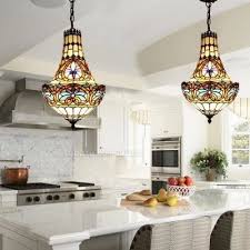 Stained Glass Chandelier Glass Light