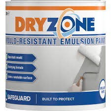 dryzone anti mould emulsion paint 1l