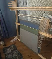 making a large tapestry loom
