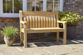 Garden Supplies 120cm Hardwood Garden Bench