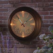 24 Outdoor Lighted Atomic Clock