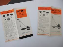 c 1940s kent floor machine brochure lot