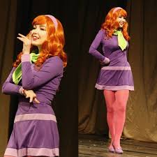 This video will show you how i made daphne's costume from scooby doo/mystery incorporated. Diy Scooby Doo Daphne Costume Maskerix Com Daphne Costume Daphne Halloween Costume Daphne Scooby Doo Costume