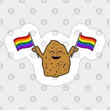 Learn what the acronym means and why it is important. Pride Chicken Nugget With Lgbtq Flags Gay Pride Aufkleber Teepublic De