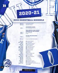 Duke basketball is synonymous with success as the school's men's and women's basketball teams consistently advance to postseason play and make regular appearances at their respective final fours. Duke Men S Basketball It S Finally Here Your 2020 21 Duke Basketball Schedule Herecomesduke Facebook