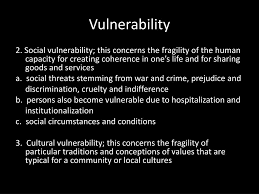 ppt respect for human vulnerability