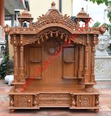 wooden temple mandir home indian