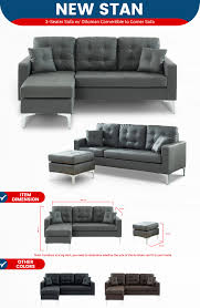 new stan sofa w ottoman synthetic