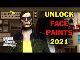 how to unlock halloween face paints