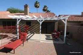 wood patio cover in gilbert az