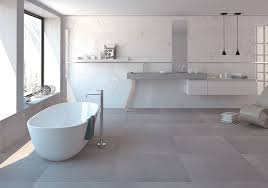 Bathroom Tile Idea Use Large Tiles On