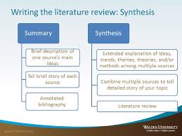 Literature Review  Sample   literature    