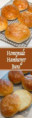 homemade hamburger buns bread machine