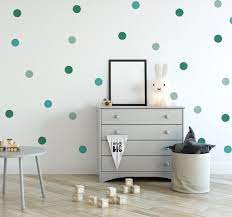 Mint Green Polka Dot Wall Sticker
