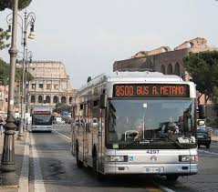 around rome the metro buses