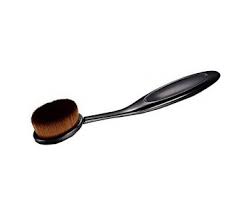 makeup brush foundation application