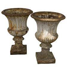 antique cast iron urns inner gardens