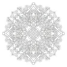 Hundreds of free spring coloring pages that will keep children busy for hours. Complex Mandala Coloring Pages Printable