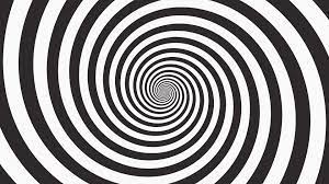 hypnotic spiral background loop 4k