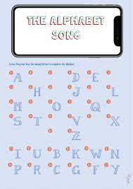 Watch this video and much more in the super simple app for ios! The Alphabet Song Worksheet