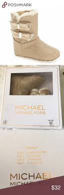 Michael Kors Baby Joan Boots Brand New In Box Box Never