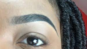 eyebrow tutorial black women beginner