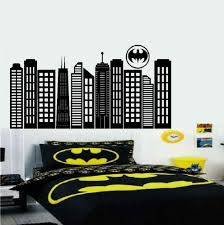 Gotham City Silhouette With Batman