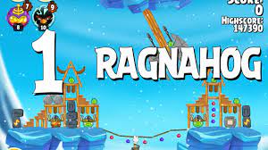 Angry Birds Seasons Ragnahog Level 1-1 Walkthrough 3 Star - YouTube