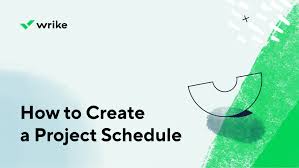 what is scheduling in project management