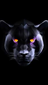 black panther black abstract digital
