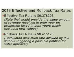 Item #9 ppt Tax Rate 2018 | PPT