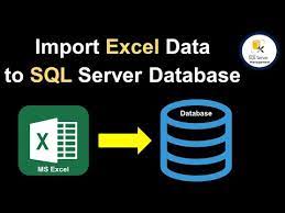 import excel data to sql server