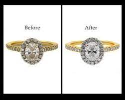 to clean your diamond enement ring