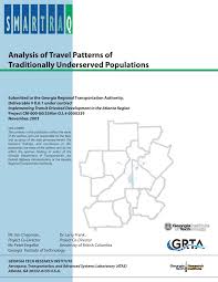 Pdf Analysis Of Travel Patterns Of Traditionally
